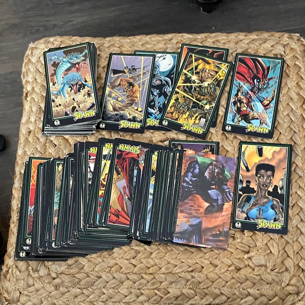 Comic Book Trading Cards Collection
